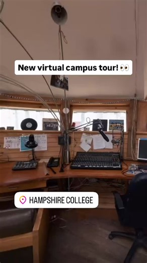 A visit to Hampshire College is now just a click away — at any time, from anywhere. Check out our new virtual tour! > hamp.it/tour Several Hampshire students participated in the filming of video components, giving the tour an authentic and personal look at what it means to be a part of the campus community. “Our new virtual tour opens the door to Hampshire College for everyone, no matter where they are in the world,” says Interim Dean of Admissions and Financial Aid Kristin Hmieleski. “We’re thr