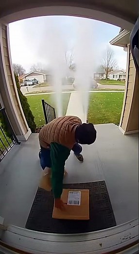 Porch Thief Sets Off FIRE Sprinklers! 🔥😂 | Instant Karma Caught on Cam