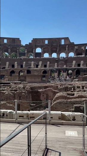 🏛️ Inside the Colosseum: Walking Through Ancient Rome’s Greatest Wonder! #italia #rome