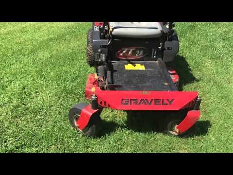 Gravely zero turn 34 inch product review lawn mower