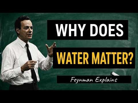 What Feynman Saw in a Drop of Water That Changed How He Saw the Universe