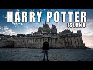 24 Hours In The REAL Hogwarts Castle - Mont Saint Michel