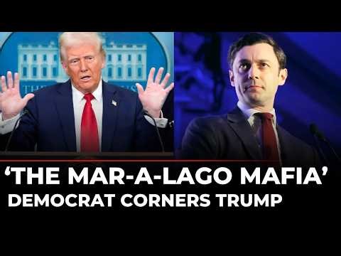 LIVE: Ossoff Destroys Trump’s ‘Mar-a-Lago Mafia’ Network, Insider Trading, Corruption & Cost | News