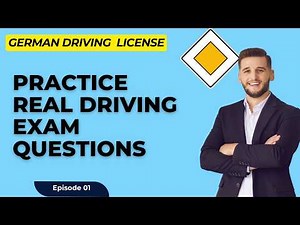 German Driving Theory Test Practice — 10 Real Exam Questions (2026) | Episode 01