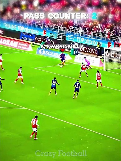 PSG Epic Goal by Kvara and Hakimi Teamwork