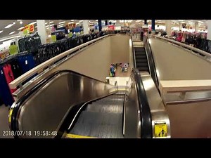 Vintage Otis Escalators - Sears - South Hills Village - Pittsburgh, PA