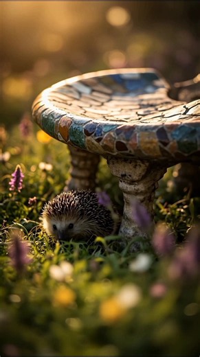 “Little creature, beautiful moment. 🦔🌿” #adventure #nature #4k #wildlife