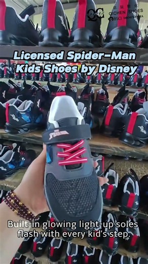Bulk Production | Licensed Disney Spiderman Kids Shoes