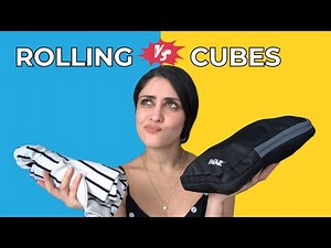 Packing With Packing Cubes VS Rolling: What's REALLY Better?