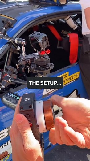 INDIE Filmmakers on Instagram: "Behind the scenes with @ilia_maltcev he always wanted to try to add movement to rigged onboard camera, and after seeing that rotating onboards in F1 movie trailers, he decided to give it a shot. Managed to build a cool setup for these fast whip pans, perfect for jump cuts. Great thing is the speed with which Tilta Nucleus M motor is able to turn the GoPro. And that it is controlled remotely. Very happy with the result of first test. You might ask, why just not use