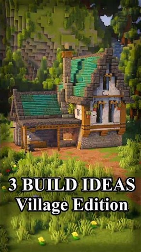 3 Build Ideas for YOUR Minecraft World - Village Edition