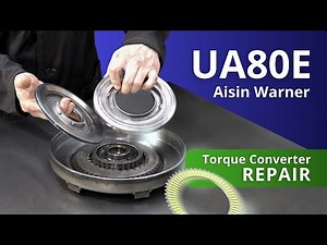 UA80E Torque Converter Repair STEP BY STEP!