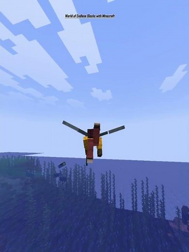 Minecraft Elytra Flight Tutorial 🚀🌍✨ #minecraft #gaming #viral