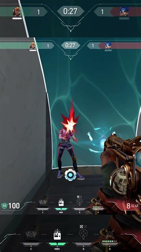 4K Clutch | VALORANT SHORTS | BROSISLIVE #valorant #gaming #valorantclips #shorts