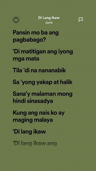Di Lang Ikaw - Juris Fernandez