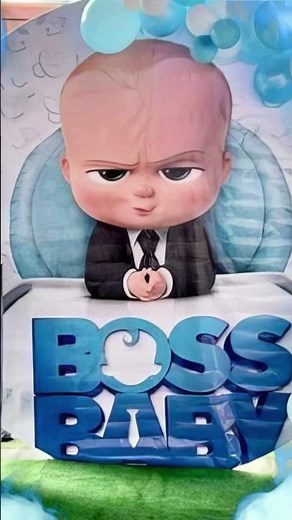 👶👔 Short: Decora tu Fiesta al Estilo 'El Jefe en Pañales