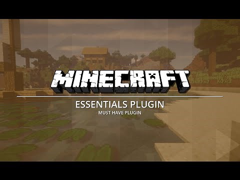 Minecraft Plugin Tutorial - Essentials (Bukkit/Spigot Plugin 1.9)
