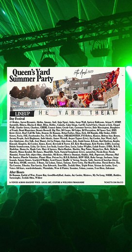 29th April, 16 venues across Hackney Wick, 100 DJs 🥵💯 QYSP 2023, we’ll see you there 😎#livemusic #ravetok #livedj #musicindustry #electronicmusic #housemusic #housemusic #techhouseparty #modernmusic #housetunes #bestraves #besthousemusic #musicfestivalsetup #electronicmusic #summerhousemusic #festivalmusic #technobangers #garage