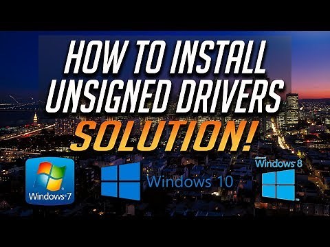 How to Install Unsigned Drivers in Windows 10/8/7 - [2 Solutions 2026]