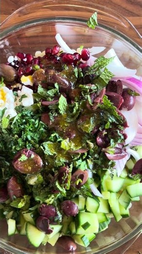 Mediterranean Pearl Couscous Salad (Pomegranate Lemon Dressing!) | Easy 30-Minute Recipe