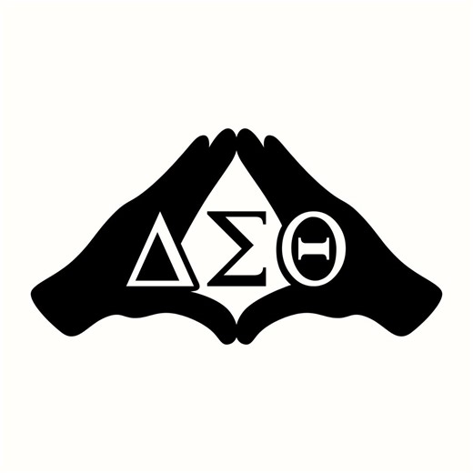 Delta Sigma Theta Hand Sign SVG, DST Greek Letters PNG, Sorority Symbol, 1913 Sisterhood Design, Cricut Cut File - Etsy