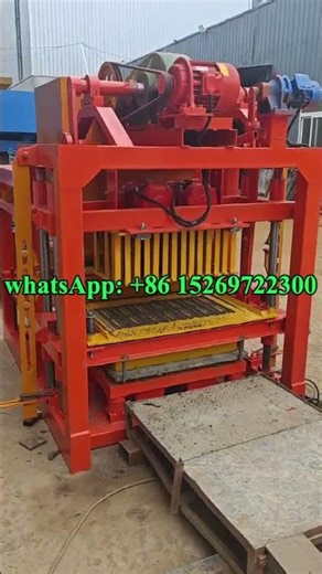 2025 popular automanual #cement concrete hollow #brick block making machine for 6 inch blocks #auto