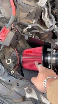 How to install a cold air intake on Audi 2.0 B9 #audi #coldairintake #carmods