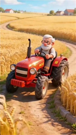 Baby Tractor Song 🚜 | Kids Cartoon Learning Colors | Shorts