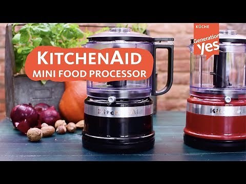 Da ist er endlich: Kitchen Aid Mini Food Processor