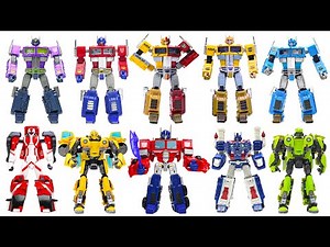 Whose New Toy Car? Cranes, Excavators, Rescue Trucks Concrete Mixers – Optimus Prime