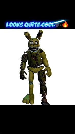 Springtrap + plush trap #fnaf #fnafspringtrap #fnaf4
