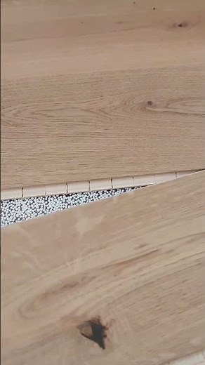 Easy to install floating flooring system. Oak Engineered wood floor. Click lock #diy #home