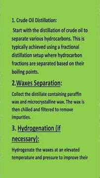 Petroleum Jelly Manufacturing Formula | Recipe of Petroleum Jelly | How to make Petroleum Jelly