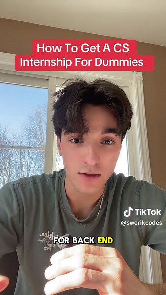 How to get a CS internship for dummies… Make sure you check out the link in my bio for some of the resources 💪 #coding #cs #computerscience #compsci #internship #techjobs #jobmarket #learntocode #codingforbeginners #softwareengineer