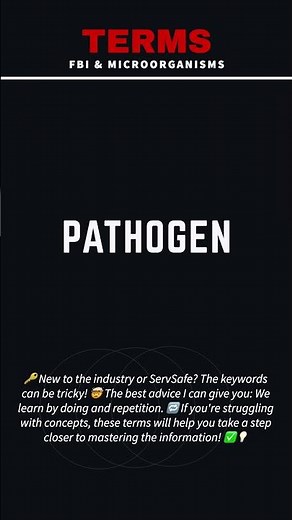 ServSafe: Pathogen 🦠