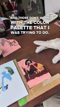 Kercopes Note Card Printing #artprocess