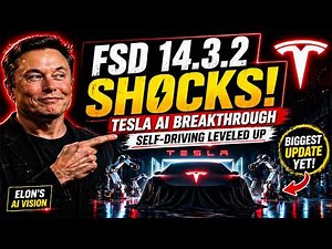 Tesla FSD 14.3.2 SHOCKS 🚨 | Massive Self-Driving Breakthrough | Elon’s AI Vision Leveled Up