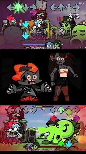 FNF Plant Mod vs Zombie BF - Friday Night Funkin' Mobile Game.