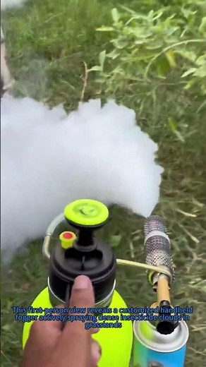 DIY Fogger Insect Control Hack | Homemade Pest Sprayer Test