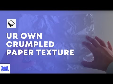 How To Make Crumpled Paper Texture