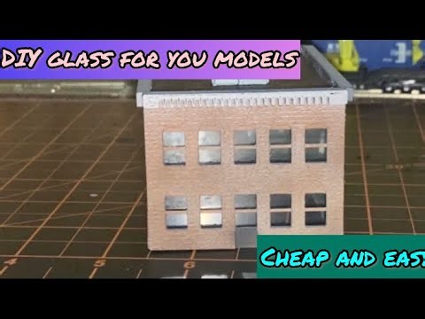 How to scratch build windows for your model building or car