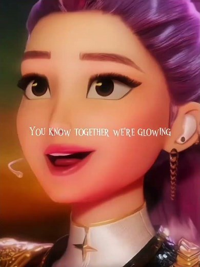 we're goin up up up it's our moment... #kpopdemonhunters #golden #lyrics #songlyrics #lyricvideo