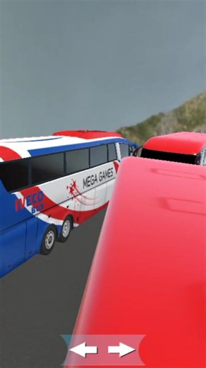 Hardest Uphill Bus Level Ever 🚍🔥 #shorts
