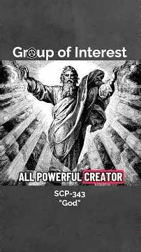 SCP-343: “God” #scp #scpfoundation