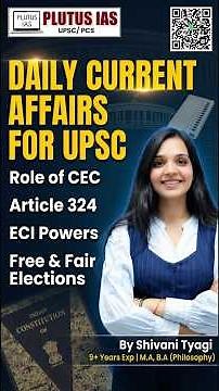 Why Do We Need a Chief Election Commissioner Explained #upsc #shorts