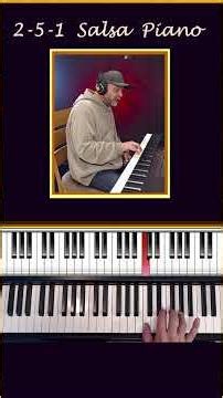 2-5-1 Salsa Piano: Montuno & Tumbao Breakdown #shorts