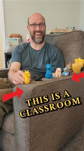 Armchair education ideas for tired parents (one piece of furniture, many different lessons!) 💺