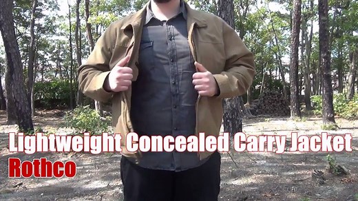 2.6K views · 35 reactions | The Concealed Carry Jacket is the perfect blend of every day and concealed carry. Watch as we break down all the great features of this lightweight jacket. | ROTHCO | Facebook