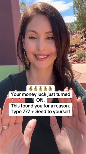 Erica Tokach on Instagram: "This Angel Number Found You for a Reason 🔮Your money luck is activating right now. You didn’t see this message by chance. Align with the energy and claim what’s coming your way. Type 777 + Send to yourself to lock it in. 💰✨#angelnumbers #spiritualguidance #divinetiming #intuition #energyshift"