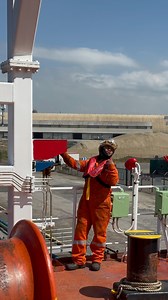 Abandon ship drill - lowering lifeboat into the water. #ChiefJep #Lifeboat #Drill #SeafarersLifeOnboard #Seaman | Chief Jep